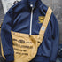 Color-Block Embroidered College Jacket – Spring Zip-Up Retro Hoodie